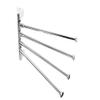 CAPITAL Stainless Steel 4-Arm Bathroom Swing Hanger Towel Bar/Wall Mounted Swivel Towel Bar Holder for Bathroom/Towel Stand/Towel Hanger 12" inch Long/Bathroom Accessories view 1
