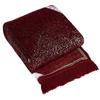Sparrow World 6D Designer Superfine Exclusive Velvet Carpet | Rug | Living Room | Bedroom | Hall | School | Temple | Bedside Runner | BedCover | (Maroon, 3X5 FEET) view 2