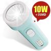 Pick Ur Needs Home Emergency 10 Watt + 3 SMD Side Ultra LED Rechargeable Torch (Color May Vary) (10 Watt+3 SMD) (2) view 2