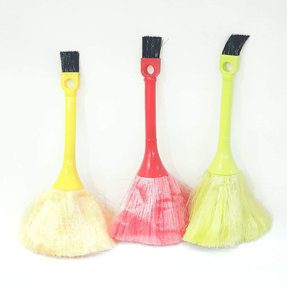 MOOLYAVAAN Product Plastic Laptop Cleaning Brush Keyboard Small Cleaning Brush Mini Electrostatic Cleaner Anti-Static Screen Whisk Broom Car Dashboard Sweeper,Laptop Cleaning Brush (Pack of 7)