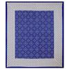 ART WORLD Queen Size Double Bed Sheet with Pillow Covers Pure Cotton Rajasthani Traditional Chunari Printed Bedcover (Blue) view 2
