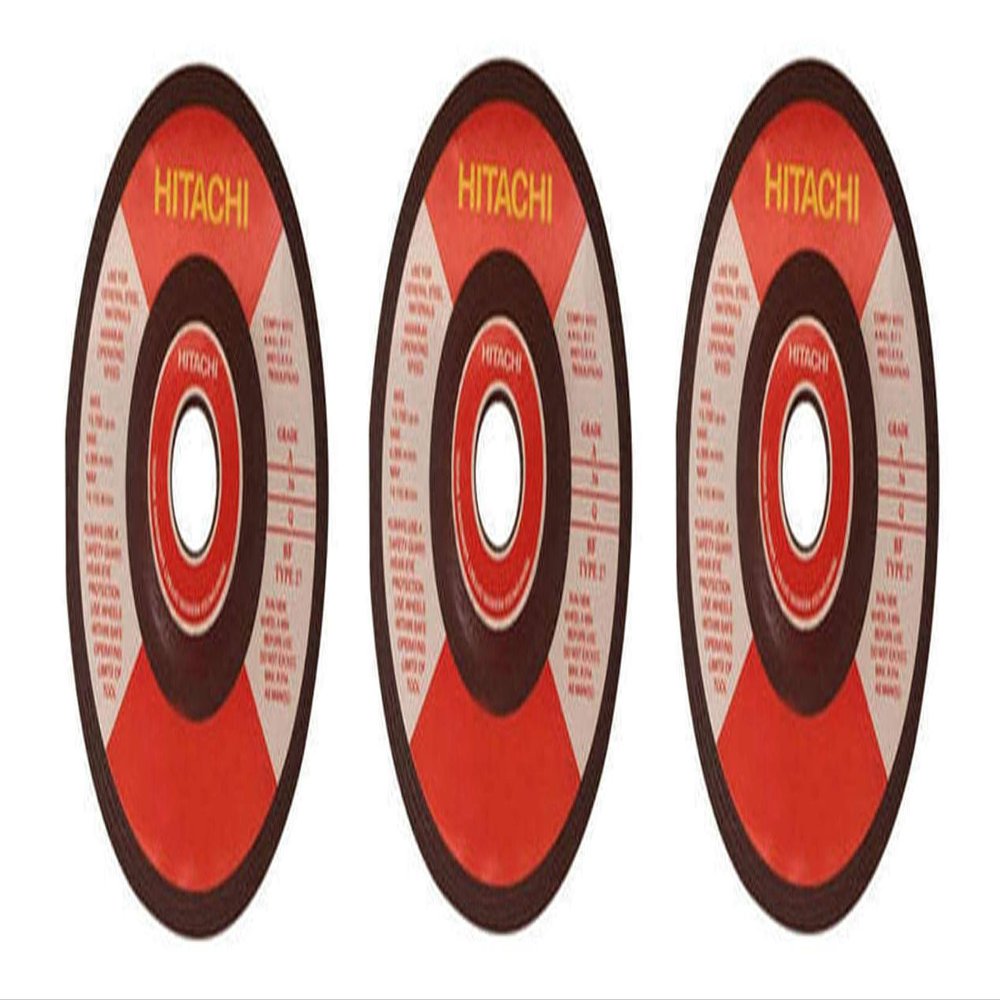Sri Sapthagiri Enterprises3 Hikoki 4 Grinding Wheel (Brown,White and Green) Pack Of 10