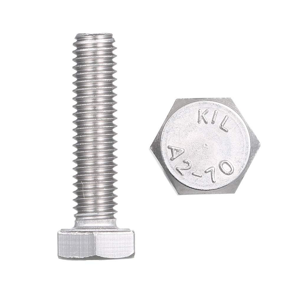 DIN933 304 Stainless Steel Outer Hexagon Screw