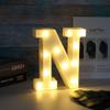 SATYAM KRAFT 1 Pc Marquee Alphabet Letter LED Light for Home Decor, Romantic Room Decoration, Wedding, Birthday, Anniversary, Night Lamp & Gift,Aesthetic Decor (Alphabet N, Big) view 3