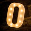 SATYAM KRAFT Marquee Alphabet Shaped Led Light-Asthetic Decorations Letter Light for Gift, Birthday, Bedroom, Table, Home Decoration, Night Lamp and Wall Lamp (O) view 1