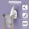 Plantex 304 Grade Stainless Steel Tumbler Holder Stand with Space for Toothbrush Holder/Bathroom Accessories - Olive (Chrome) view 3