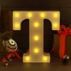 SATYAM KRAFT Acrylic 1 Pcs Marquee Alphabet Letter LED Light | Decorative Name Lamp for Home, Bedroom, Wedding, Birthday, Anniversary & Romantic Gift and Night and Wall Lamp (T, Big), White view 4