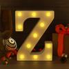 SATYAM KRAFT Acrylic 1 Pcs Marquee Alphabet Letter LED Light | Decorative Name Lamp for Home, Bedroom, Wedding, Birthday, Anniversary & Romantic Gift and Night and Wall Lamp (Z, Big),White view 4