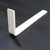 FAPBADRI Heavy Duty L Brackets Wall Mounted Shelf Supports, Material: MS (Mild Steel), Screws & Wallplugs Included, Colour: Ivory Powder Coated, Size: 17 cms, 4 Pieces view 4