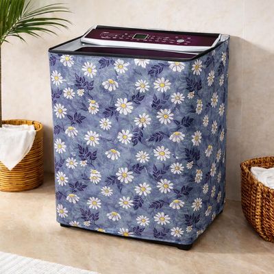 Star Weaves Semi Automatic Washing Machine Cover for LG 6kg, 6.2kg, 6.5kg, 7kg, 7.5kg & 8kg Top Load | Waterproof, Dustproof, Rustproof | Heavy Duty Polyester Cover