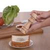 Vroxy Salt & Spice Storage Mixer Grinder Wood Spice Mill Grinder Wooden Traditional Pepper Mill Grinder Muller, Salt and Spice Grinder Mixer (Small - 6 Inch) view 2