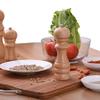 Vroxy Salt & Spice Storage Mixer Grinder Wood Spice Mill Grinder Wooden Traditional Pepper Mill Grinder Muller, Salt and Spice Grinder Mixer (Small - 6 Inch) view 4