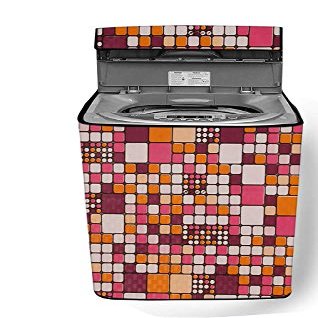 Nitasha Top Load Washing Machine Cover Suitable for Whirlpool 6.0 Kg, 6.2 Kg, 6.5 Kg, 7 Kg (58.42cms X 58.42cms X 88.9cms), Polyester