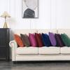 Khooti Decorative Velvet Square Cushion Cover Throw Pillow Cover for Living Room Couch Diwan Single Seater Sofa, Colourful Modern Small 10 x 10 Inches / 25 x 25 cm (Colour - Blue)(Set of 2 Pieces) C2-200 TC view 4