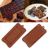 TruVeli Silicon Bar Chocolate Baking Mould of 24-Cavity Silicone Molds for Baking,Molds for Homemade Caramel, Hard Candy, Chocolate, Keto Fat Bombs, Peanut Butter Fudge, Gummy, Set of 4 view 2