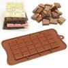 TruVeli Silicon Bar Chocolate Baking Mould of 24-Cavity Silicone Molds for Baking,Molds for Homemade Caramel, Hard Candy, Chocolate, Keto Fat Bombs, Peanut Butter Fudge, Gummy, Set of 4 view 3