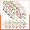 Bathla Table Mats - Set of 6-45cm x 30cm PVC Table Placemats & Coasters for Home Dining Table | Multipurpose, Heat-Resistant, Waterproof & Washable | Matworks (Peony) view 1