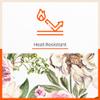 Bathla Table Mats - Set of 6-45cm x 30cm PVC Table Placemats & Coasters for Home Dining Table | Multipurpose, Heat-Resistant, Waterproof & Washable | Matworks (Peony) view 4