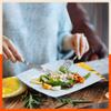 Bathla Table Mats - Set of 6-45cm x 30cm PVC Table Placemats & Coasters for Home Dining Table | Multipurpose, Heat-Resistant, Waterproof & Washable | Matworks (Citrus) view 3