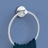 Plantex Stainless Steel Towel Ring for Bathroom/Wash Basin/Napkin-Towel Hanger/Bathroom Accessories - (Chrome/Round) - Pack of 2 view 2