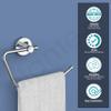 Plantex Stainless Steel Hand Towel Hanger for Washbasin/Napkin Holder for Bathroom/Towel Ring/Bathroom Accessories (Chrome) Pack of 2 view 2