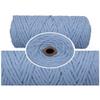 DK Craft Touch Single Strand Macrame Cotton Thread for Craft Work,Plant Hanger Ropes Single ply Color Ropes (Ice Blue, 100 metre Length (4mm) view 3