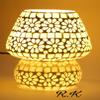 Rk Lighting House Table Lamp, Mashroom , Dome Shapped B22 Holder Table Lamp (White)Pack of 1 view 1