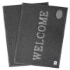 Heart Home Rubber Anti Slip Welcome Door Mat for Home Entrance, Office, Shop (Grey)-Pack of 2-HHEART15376 view 1