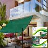 LushHavenDecor Microfiber Solid Blinds and Shades Curtain, 10X4ft, Green view 3