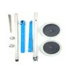 Jasol Sewing Machine Thread Stand 2 Spool Thread Stand Pipe Thru top for Industrial Sewing Machines Pack of 1 (Blue) Assembl Required view 2