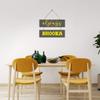 PAPER PLANE DESIGN Door Hanging Funny Quirky (Always Bhooka) view 4