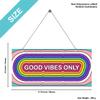 PAPER PLANE DESIGN Door Hanging Funny Quirky (Good Vibes) view 2