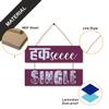 PAPER PLANE DESIGN Door Hanging Funny Quirky (Haq Se Single) view 4