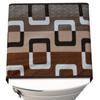 FACTCORE Solid Fridge Cover for Top with 6 Pockets (21 X 39 Inches) (Brown Box) view 2