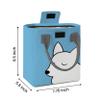 The Purple Tree Insulated Lunch Bags for Women and Kids (Pack of 1, Sky Blue) Portable Lunch Bags, Lunch Bugs with Thermal insualtion, hot and Cold Lunch Bags, Tiffin Bags view 4