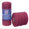 DK Craft Touch Twisted Macrame Pure Cotton Cord for Macrame DIY and Other Projects (Cherry Red, 4mm Single Strand Ropes) view 1