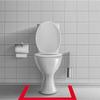 Treemaison Vastu Red Tape | Size - 4 Inch (96 mm) Approx | Length- 20 Meter (Approx) | Vastu Tape Remedy for Toilet | Vastu Tape for Main Door Entrance | Vastu Tape for Negative Entrance | Pack of 1 view 4