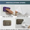 TORMUND Wall Hanging Shampoo Holder Stand for Multipurpose Adhesive Shampoo Holder Hand Body Wash Conditioner Organizer Shower Gel Bottle Holder Shampoo Holder Hook (Bottle Not Included) (4) view 4