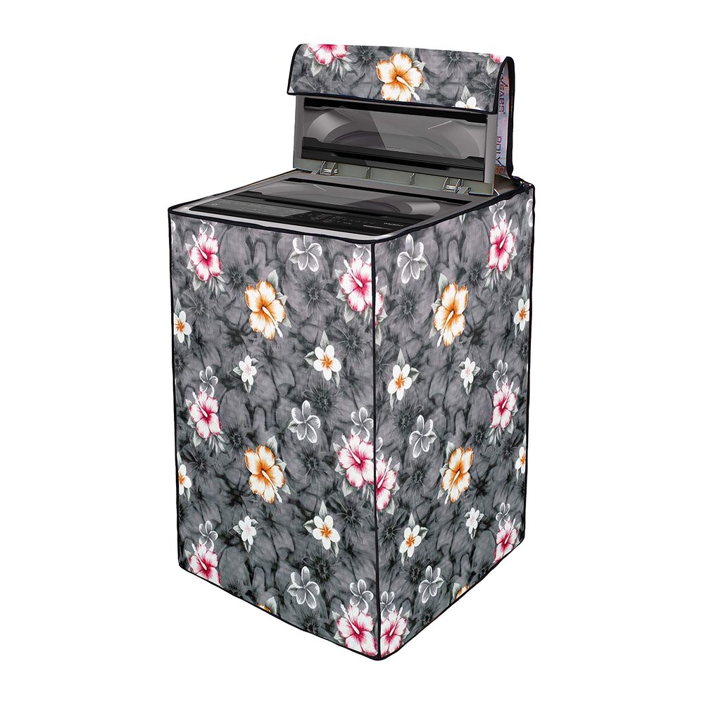 Star Weaves Washing Machine Cover For Fully Automatic Top Load Bosch WOE704W0IN 7Kg Model - Waterproof & Dustproof Cover, KUM87