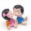 Pride Store Kissing Couple with Magnet on Lips Random Article Valentine's for Girlfriend, Boyfriend, Wife, Husband, Him, Her Showpiece Couple (Multicolour Cute Kissing Couple) view 4