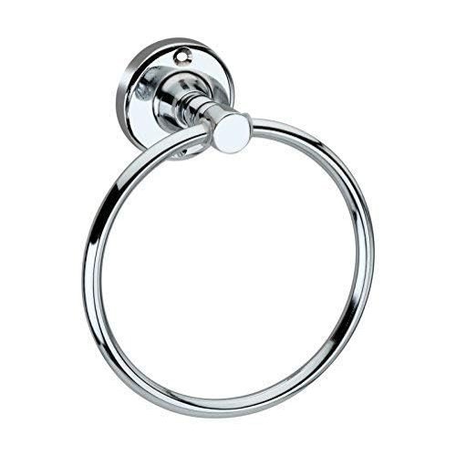 Cossimo Round Hand Towel Ring/Holder for Bathroom/Towel Hanger Washbasin and Napkin Holder Stand for Kitchen/Bathroom Accessroies - (Pack of 1), Stainless Steel