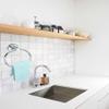 Cossimo Round Hand Towel Ring/Holder for Bathroom/Towel Hanger Washbasin and Napkin Holder Stand for Kitchen/Bathroom Accessroies - (Pack of 1), Stainless Steel view 4