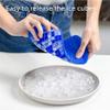 SC Mart Ice Tray, Ice Cube, 160 Gird Silicone Ice Cube Small Square Shape Maker Tray, Very Use Full in Summer(Multicolor) 2pcs view 4