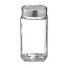 castanea glass jars for kitchen storage 1kg set, cube jar 1000 ml, airtight, transparent, Pack of 2 view 3