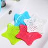 petrickenterprise Silicone Star Shaped Sink Filter Bathroom Hair Catcher, Drain Strainers Cover Trap Basin (Multicolour) (2) view 1