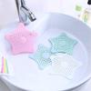 petrickenterprise Silicone Star Shaped Sink Filter Bathroom Hair Catcher, Drain Strainers Cover Trap Basin (Multicolour) (2) view 2