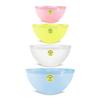 Enrich Plastic Microwave Safe Plastic Frosty Mixing Bowl (Multicolour , 750ml, 1250ml, 2000ml, 3000ml) - Set of 4 pcs view 4