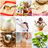 DRODRM Ice Cream Scoop | Ice Cream Serving Spoon Scooper (Stainless Steel) view 4