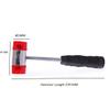 LOVELY Lilyton 40 mm Head Nylon Hammer Steel Handle Rubber Grip with 2 Spare Nylon Mallet/Tip view 2