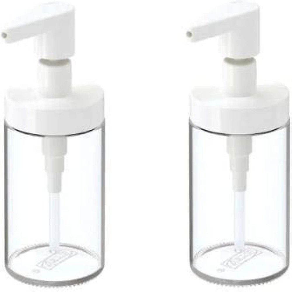 Ikea Soap Dispenser White, Hand Wash,(Pack of 2) ,17cm, 8oz. TACKAN IKEA